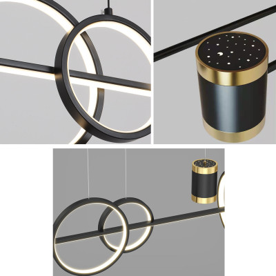 Đèn thả LOSET kiểu dáng độc đáo trang trí nội thất sang trọng.