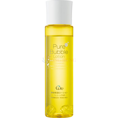 Nước hoa hồng Cure Pure Bubble Lotion (190ml) - Hàng chính hãng