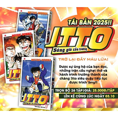 Truyện tranh Itto - Sóng gió cầu trường full 26 tập (Chang Book)
