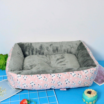 NỆM VUÔNG THỎ GIƯỜNG DƯỚI 5KG CHO THÚ CƯNG CHÓ MÈO