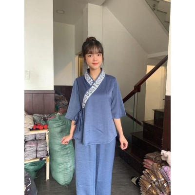 ĐỒ LAM ĐI CHÙAMẫu Lụa Pháp