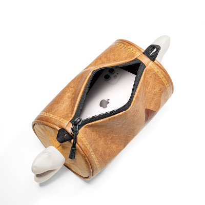 Túi Đeo Chéo TOMTOC MHRS-T14 Monster Hunter Steak Brown Gọn Nhẹ Linh Hoạt Thiết Kế Hình Trụ Cho Nhiều Không Gian Chứa Hàng Chính Hãng