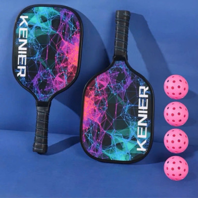 Bộ 2 Vợt Pickleball Cao Cấp + Kèm Túi Chống Sốc Và 4 Bóng