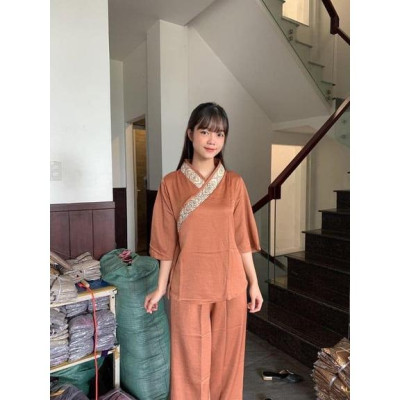 ĐỒ LAM ĐI CHÙAMẫu Lụa Pháp