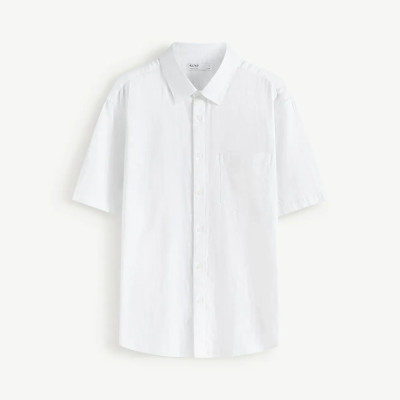 Áo sơ mi tay ngắn nam dobby. Fitted - ROUTINE 10F25SHS005