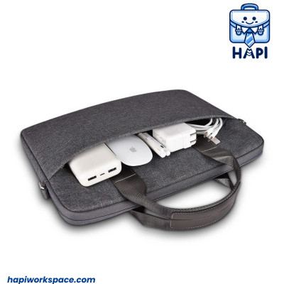 Túi hàng chính hãng WIWU Minimalist Laptop Bag II Wi-MLBII 14 inch, 15.6 inch: Trượt nước, chống sốc, ngăn phụ kiện