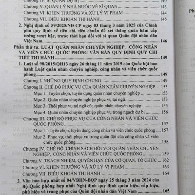 Sách Hệ Thống Toàn Văn Các Văn Bản Luật Về Quân Sự, Quốc Phòng – Những Quy Định Chi Tiết Thi Hành (V2641T)