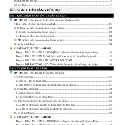 Sách - Combo Tự học Hóa học lớp 11 - Tập 1 + 2 (Moon)