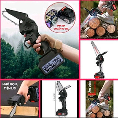 MÁY CƯA GỖ CẦM TAY SỬ DỤNG PIN CAO CẤP CHO MỌI GIA ĐÌNH 