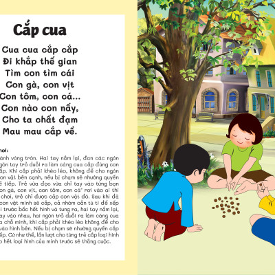 Combo sách Đồng dao cho bé - Các trò chơi dân gian - Các câu hát vè dân gian - Thế giới quanh ta và cuộc sống động vật