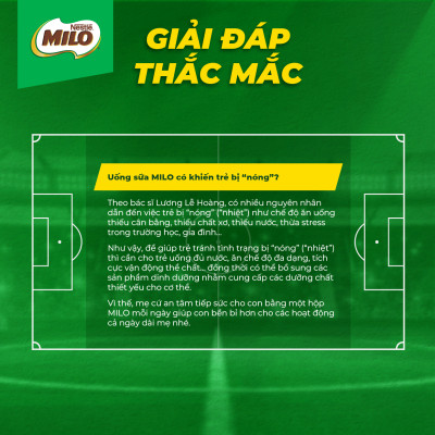 Sữa lúa mạch Nestlé MILO ÍT ĐƯỜNG - thùng 48 hộp x 110ml