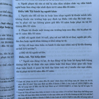 Sách Bộ Luật Hình Sự, Bộ Luật Tố Tụng Hình Sự sửa đổi, bổ sung năm 2025 (đã hợp nhất 2025) - V2654TA