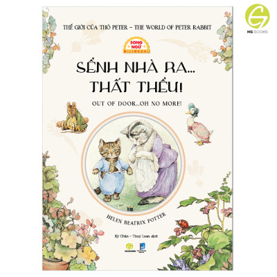 Trọn bộ 4 cuốn sách Song ngữ: Thế giới của Thỏ Peter - The World Of Peter Rabbit kèm Audio giúp bé học tiếng Anh