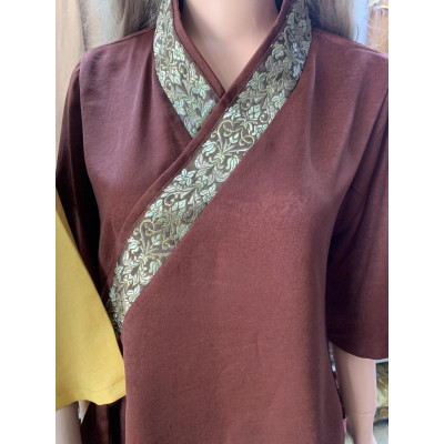 ĐỒ LAM ĐI CHÙA Mẫu Lụa Pháp