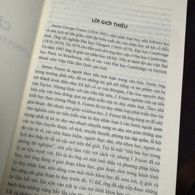 (Bìa cứng) CÀNH VÀNG BÁCH KHOA THƯ VỀ VĂN HÓA NGUYÊN THỦY - James George Frazer – Vietnambook – NXB Tri Thức