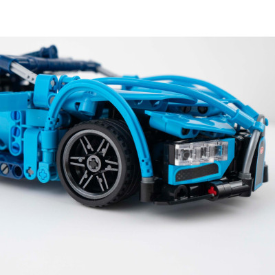 Đồ Chơi Lắp Ráp Xe Đua Chạy Đà Siêu Ngầu - Supercool Pullback Racing Car - Toys&Joys 3305 (473 Mảnh Ghép)