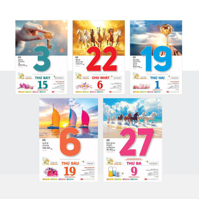 Lịch Bloc Siêu Cực Đại 2026 - Chủ Đề Mã Đáo Thành Công - Văn Lang VL01