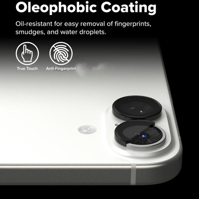 [Combo 2] Dán camera cho iPhone 17 Pro Max / 17 Pro / 17 / Air RINGKE Lens Frame Glass - Hàng Chính Hãng