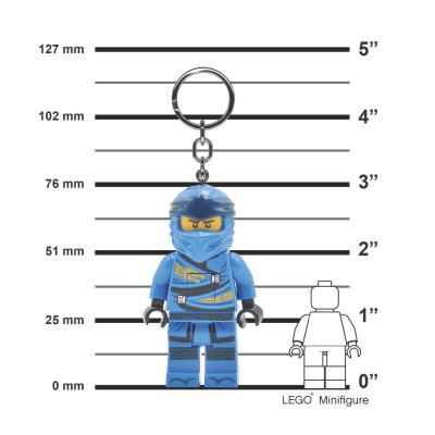 LEGO LICENSED KE148H Móc Khóa Có Đèn LEGO Ninjago - Jay