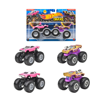 Monster Trucks Bộ Đôi Siêu Xe HW FYJ64M (Giao mẫu ngẫu nhiên)