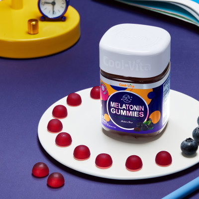 [Mua 3 tặng 1] Combo 3 Hộp Kẹo Dẻo Melatonin Hỗ Trợ Giấc Ngủ Ngon Coolvita - (Tặng 1 Hộp Nước uống Bổ Sung Collagen)