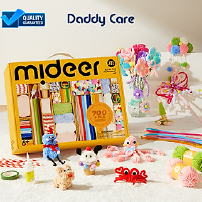 Set Làm Hoa Kẽm Nhung loại 1 Mideer All-in-One Handicraft Kit- Master Craftsman