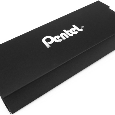 Bút Ký Cao Cấp Pentel B811 Ngòi 0.8mm Mực Xanh | Thiết Kế Nắp Vặn Thanh Lịch | Nhiều Màu Vỏ | Nét Viết Trơn Mượt