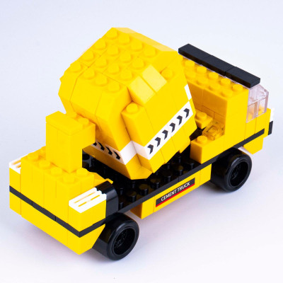 Đồ Chơi Lắp Ráp Xe Công Trình 6 Trong 1 - Construction Vehicle - Toys&Joys 8832-2 (1000 Mảnh Ghép)