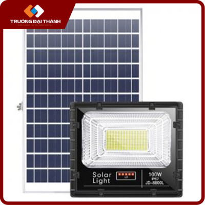Đèn Pha Năng Lượng Mặt Trời 100W JD-JINDIAN