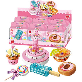 Đồ chơi - QMAN - 35011 Đồ chơi xếp hình Build & Fun - Sweetie Story ngọt ngào (Màu sắc & thiết kế ngẫu nhiên)