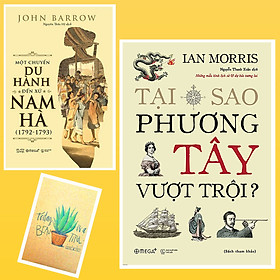 Combo Tại Sao Phương Tây Vượt Trội và Một Chuyến Du Hành Đến Xứ Nam Hà  ( Tặng Kèm Sổ Tay Xương Rồng)