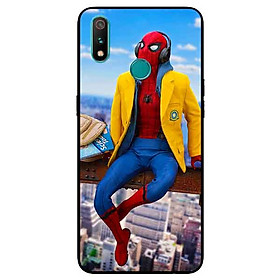 Ốp Lưng in cho Realme 3 Pro Mẫu Nhện Áo Vàng - Hàng Chính Hãng