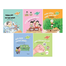 Sách - Combo 5 Cuốn Phát Triển Giác Quan Và Cảm Xúc 3 - 6 Tuổi