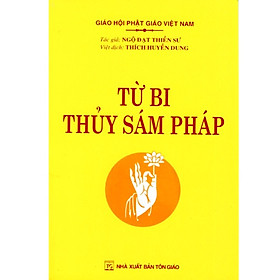 Sách - Kinh Từ Bi Thủy Sám Pháp-MK