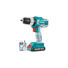 MÁY KHOAN BÚA DÙNG PIN 20V (2 PIN 2.0AH VÀ 1 SẠC) TOTAL TIDLI20031 - HÀNG CHÍNH HÃNG