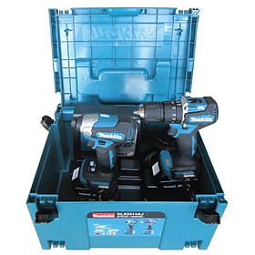 BỘ SẢN PHẨM (DTD157+DHP487+DC18RC+BL1820B) MAKITA DLX2414AJ (02 PIN 18V 2.0AH 01 ĐẾ SẠC 01) - HÀNG CHÍNH HÃNG