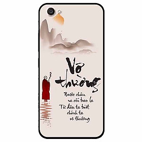 Ốp lưng in cho Vivo V5 Mẫu Vô Thường Bước Chân