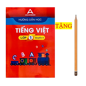 Sách - Hướng dẫn học Tiếng việt lớp 1 - quyển 4 ( mới nhất )