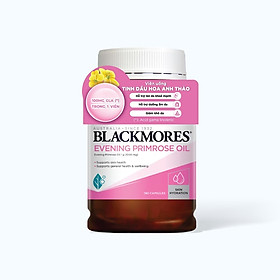 Tinh dầu hoa anh thảo - Blackmores Evening Primrose (190 viên - MẪU MỚI NHẤT)