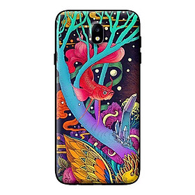 Ốp in cho Samsung Galaxy J7 Plus  Cá Rồng - Hàng chính hãng