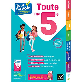 Sách học tiếng Pháp TOUT SAVOIR 5E - TOUT EN UN