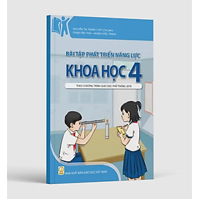 Sách - Bài tập phát triển năng lực Khoa học 4
