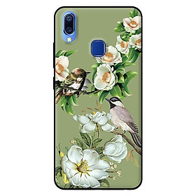 Ốp lưng in cho Vivo Y91 mẫu Couple Chim - Hàng chính hãng