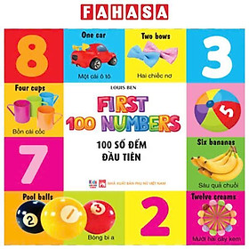 Sách - First 100 Numbers - 100 Số Đếm Đầu Tiên