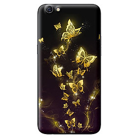 Ốp lưng cho Oppo A39 nền bướm vàng 1 - Hàng chính hãng