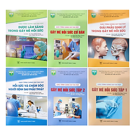 Sách - Combo 6c giáo trình giảng dạy đại học (Y HCM)