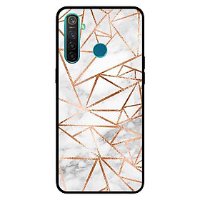 Ốp Lưng in cho Realme 5 Mẫu NỀN ĐÁ HOA 10 - Hàng Chính Hãng