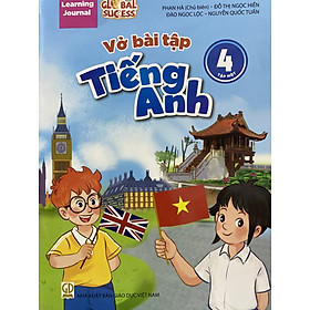 Sách - Vở bài tập Tiếng Anh lớp 4 tập 1+2 (Learning Journal)