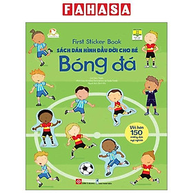 First Sticker Book - Sách dán hình đầu đời cho bé - Bóng đá