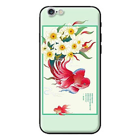 Ốp in cho iPhone 6 Cá Ba Đuôi Đỏ - Hàng chính hãng